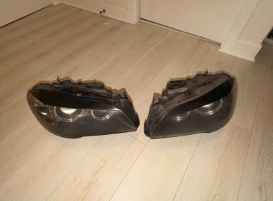 bmw f10 headlights damaged or for repair