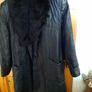 Vintage Long Leather Coat Size Medium 8 to 12 - AV Image 4