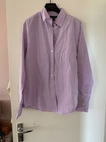 lilac cotton shirt