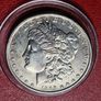 1889 Silver Morgan Toned 1 Dollar coin Image 5