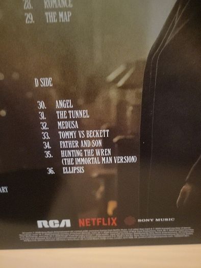 Peaky Blinders the immortal man 2 smoky vinyl