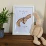 Giraffes Nursery Print -  The best part of me is you Image 5