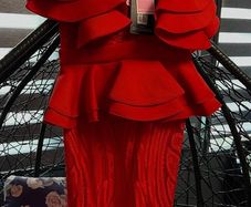 Red Pretty little thing dress