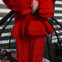 Red Pretty little thing dress