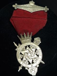 Hand Crafted Masonic Medal Royal Arch, 1959