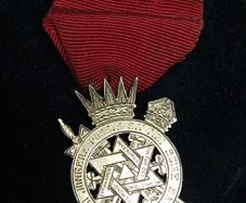 Hand Crafted Masonic Medal Royal Arch, 1959