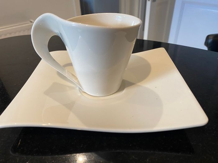 Villeroy and Boch coffee cup and saucer