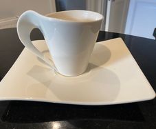 Villeroy and Boch coffee cup and saucer