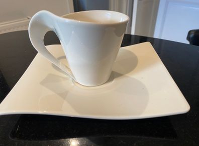 Villeroy and Boch coffee cup and saucer