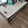 glass coffee table Image 2
