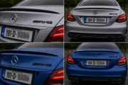 Mercedes AMG emblem (Gloss black) FREE POST