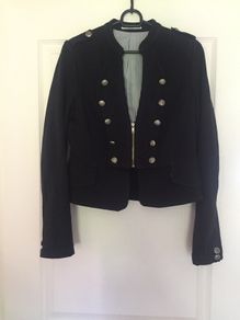 Papaya Military Style Jacket