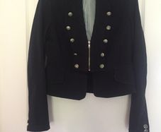 Papaya Military Style Jacket