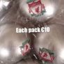 Christmas theme football baubles Image 2