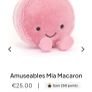 New JELLYCAT Set of Mona and Mia Amuseable Macarons Image 3