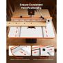 Drill Press Table, 605 x 300 mm, Worktable with an Adjustable Fence and Stop Block, Highly Compatible T-Slots, MDF Tabletop, Built-In Scale, Support Multiple Clamps and Vises, for Drill Presses Image 5