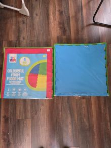 Brand New Big Steps Colourful Foam Floor Mat - 8 Pieces - Baby/Kids Play Mat