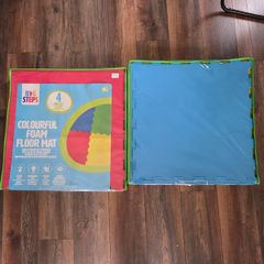 Brand New Big Steps Colourful Foam Floor Mat - 8 Pieces - Baby/Kids Play Mat