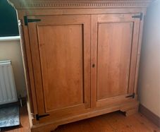 Strawbridge Pine storage cabinet