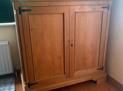 Strawbridge Pine storage cabinet