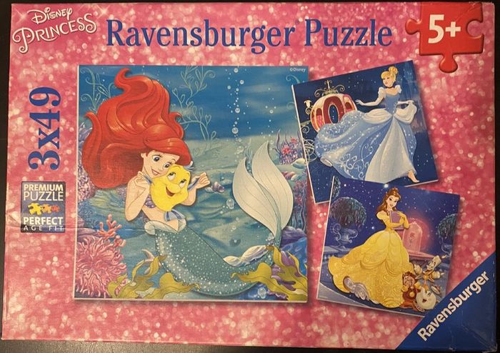 Ravensburger Disney Princess puzzle 3x49