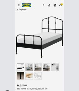 IKEA Single Metal Bed Frame
