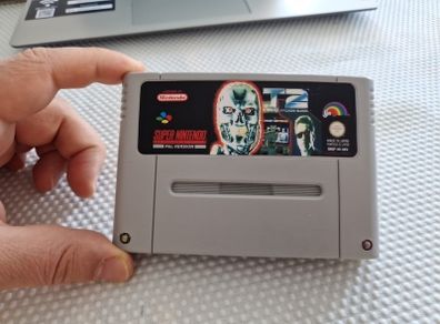 T2 Terminator 2 Arcade Game Snes Super Nintendo Arcade Retro Games Original