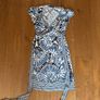 BCBG Max Azria blue/ white wrap dress size 6 Image 6