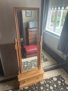 Tilt Mirror and Drawer