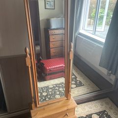 Tilt Mirror and Drawer