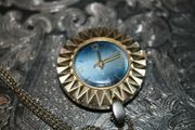Vintage CITRON  Swiss Movt Antimagnetic Ladies Mechanical Pendant Watch (in working order)