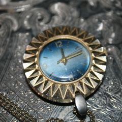 Vintage CITRON  Swiss Movt Antimagnetic Ladies Mechanical Pendant Watch (in working order)