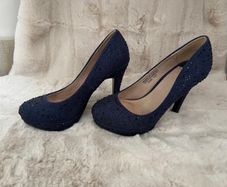 Navy High-Heels