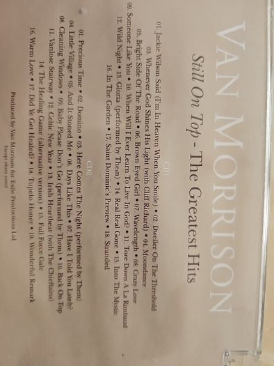 Van Morrison 2CD  - Greatest Hits