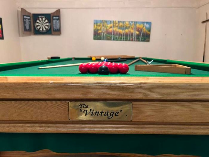 snooker table
