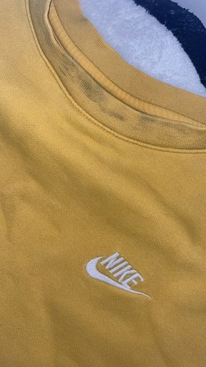 Vintage Style Nike Crewneck Small Sun Yelllow