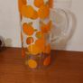 Fabulous Clear Glass Pitcher with Oranges Pattern- Perfect for Pimms on the Lawn or Any Other Special Occasion! Image 2