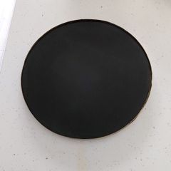 black glass tray