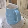 Beautiful Porcelain Duck Egg Blue Jug Image 3