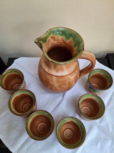 Pottery Drinks Set