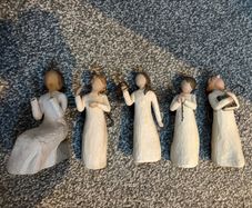 5 Willow Tree Ornaments