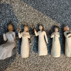 5 Willow Tree Ornaments