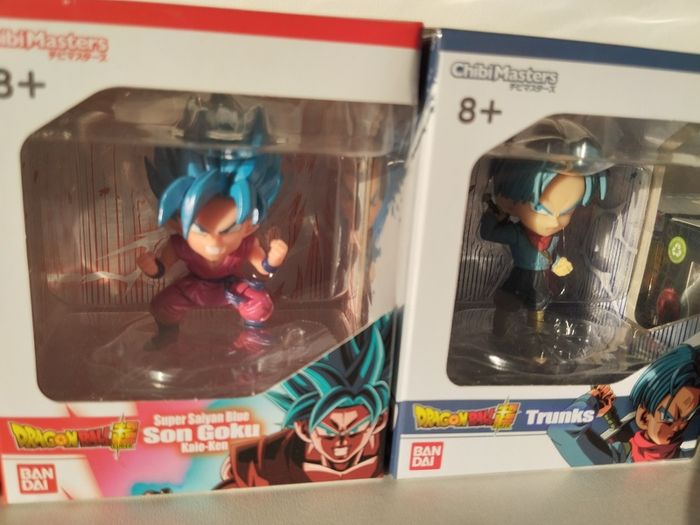 Dragon Ball Super Chibi Masters  3 Figure Lot
