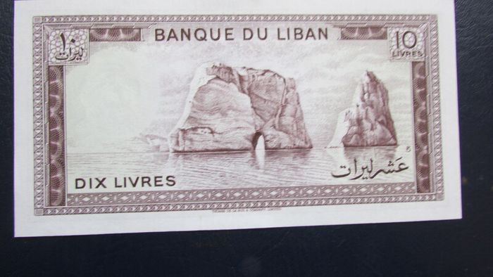 Lebanon 1986.10 Livres.Uncirculated Banknote.