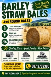 4x4 Barley Straw