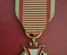 Austrian, military merit cross.