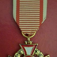 Austrian, military merit cross.