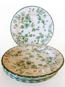 6 Vintage BHS dinner plates