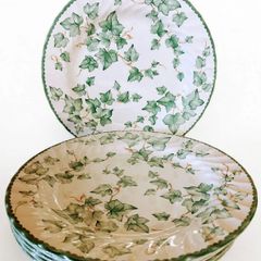 6 Vintage BHS dinner plates