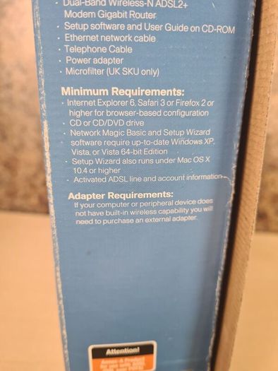 LINKSYS WAG320N wireless dual band N modem router